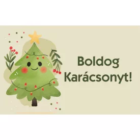 Boldog Karácsonyt! III. üdvözlőkártya
