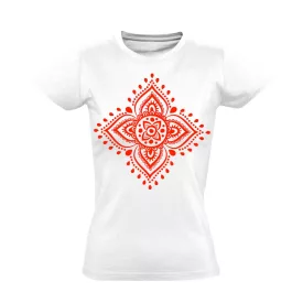   Manipura "hímzés" női póló ezoterikus (fehér)