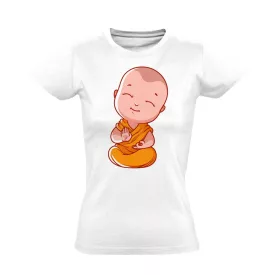 Szerzetes "baba" női póló ezoterikus (fehér)