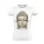 Buddha "szobor" női póló ezoterikus (fehér)