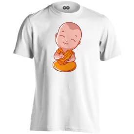 Szerzetes "baba" férfi póló ezoterikus (fehér)