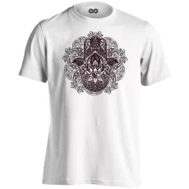   Fatima keze "tus" férfi póló ezoterikus (fehér)