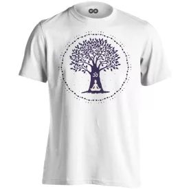 Om "fa" férfi póló ezoterikus (fehér)