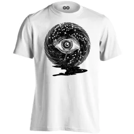 Szem "folyó" férfi póló ezoterikus (fehér)