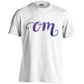 Om "írás" férfi póló ezoterikus (fehér)