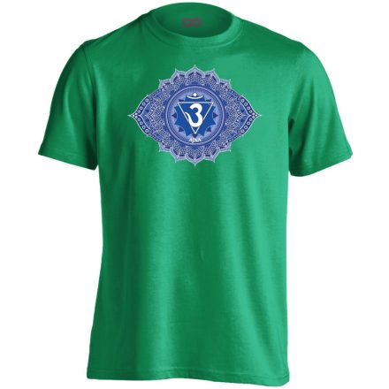 Ajna "szirmok" férfi póló ezoterikus (zöld)