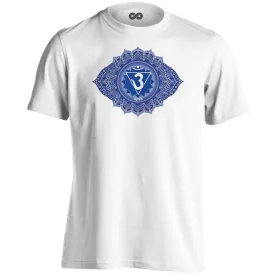 Ajna "szirmok" férfi póló ezoterikus (fehér)