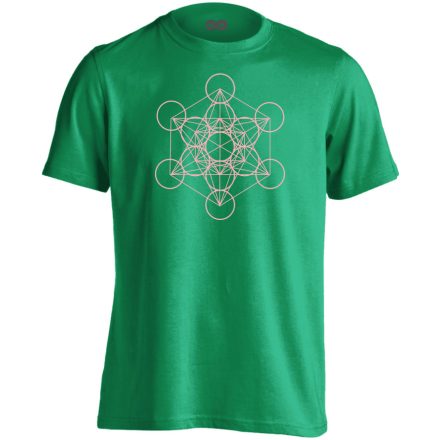 Metatron ezoterikus férfi póló (zöld)