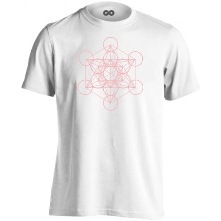Metatron ezoterikus férfi póló (fehér)