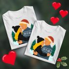 Páros karácsony személyre szabható egyedi karácsonyi csomag (fehér termékek)