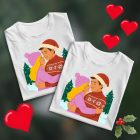 Páros karácsony személyre szabható egyedi karácsonyi csomag (fehér termékek)