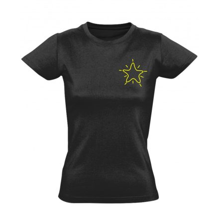 Csillagok kalandjai női póló (fekete)