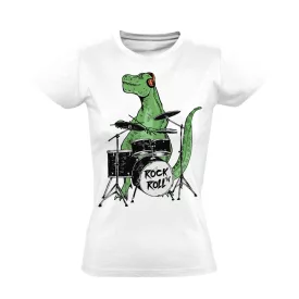 RexRock fesztiválos női póló (fehér)