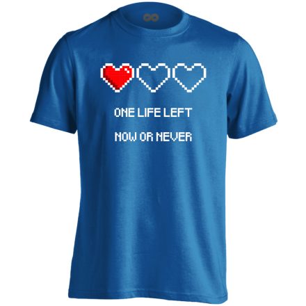 OneLifeLeft férfi póló (kék)