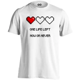 OneLifeLeft fesztiválos férfi póló (fehér)