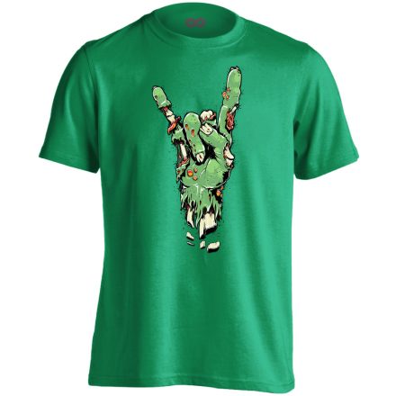 ZombiVilla férfi póló (zöld)