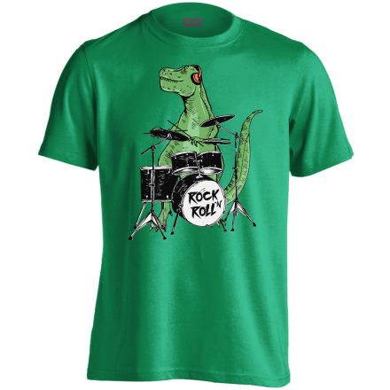 RexRock férfi póló (zöld)
