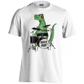 RexRock fesztiválos férfi póló (fehér)