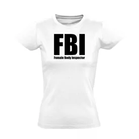 FBI 2 cool női póló (fehér)