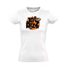 Jó a rizz cool női póló (fehér)