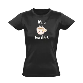 Tea-shirt cool női póló (fekete)
