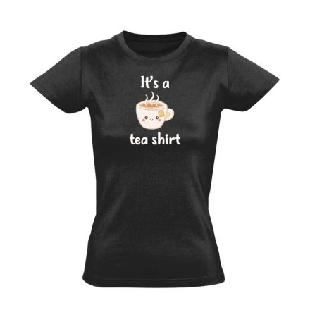 Tea-shirt cool női póló (fekete)