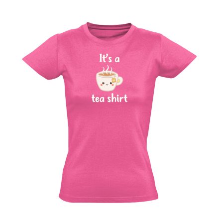 Tea-shirt cool női póló (rózsaszín)