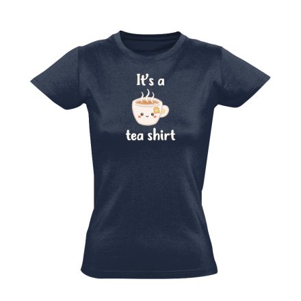 Tea-shirt cool női póló (tengerészkék)