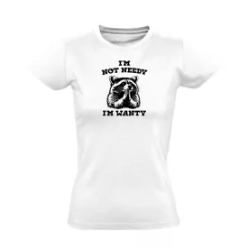 I am wanty cool női póló (fehér)