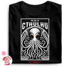 Az Ébredő Cthulhu cool női póló (fekete)