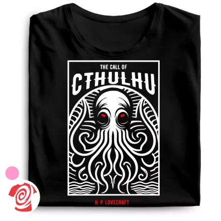 Az Ébredő Cthulhu cool női póló (fekete)