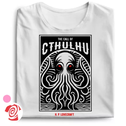Az Ébredő Cthulhu cool női póló (fehér)