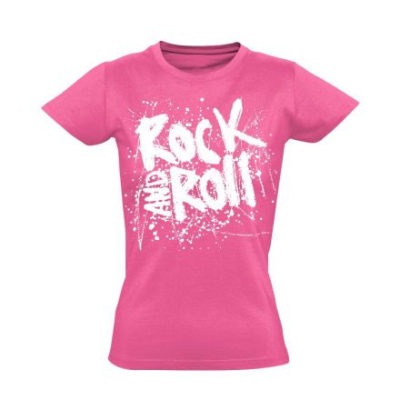 Felirat "RnR paca" női póló (rózsaszín)