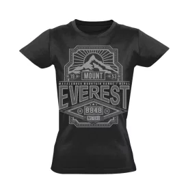 Geo "Mount Everest" női póló (fekete)
