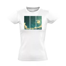 Atmoszféra cool női póló (fehér)