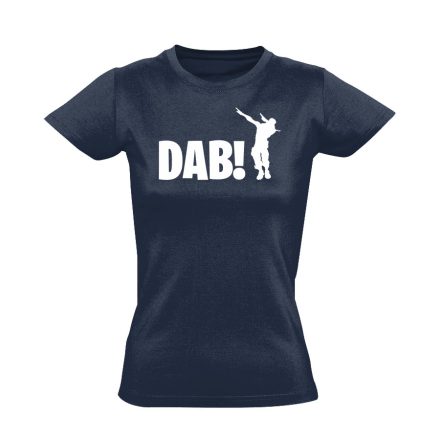 Fort-DAB-nite gamer női póló (tengerészkék)