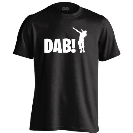 Fort-DAB-nite gamer férfi póló (fekete)