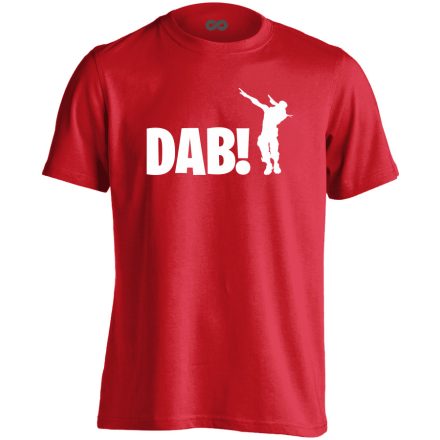 Fort-DAB-nite gamer férfi póló (piros)