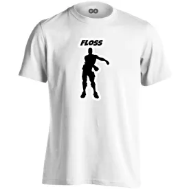 FLOSSnite gamer férfi póló (fehér)