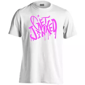 Get jinxed gamer férfi póló (fehér)