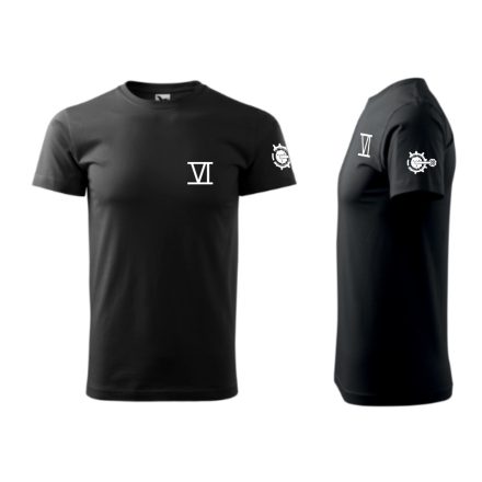 Vi-shirt gamer férfi póló (fekete)