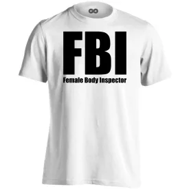 FBI 2 cool férfi póló (fehér)