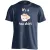 Tea-shirt cool férfi póló (tengerészkék)