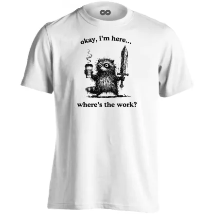Where is the work cool férfi póló (fehér)