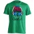 Koponya "cool" férfi póló (zöld)