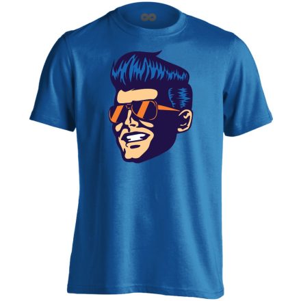 Portré "jampec" férfi póló (kék)