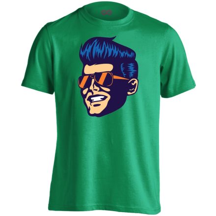 Portré "jampec" férfi póló (zöld)