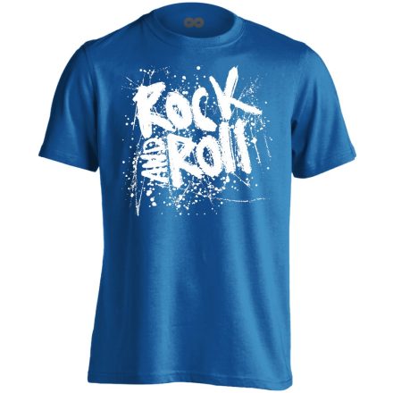 Felirat "RnR paca" férfi póló (kék)