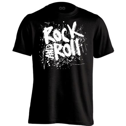 Felirat "RnR paca" férfi póló (fekete)