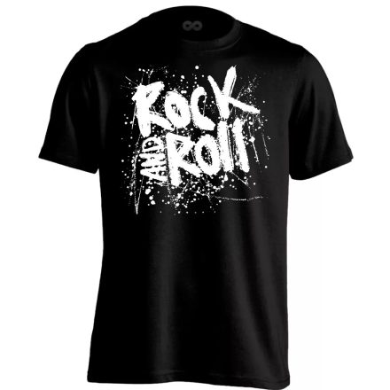 Felirat "RnR paca" férfi póló (fekete) akciós póló - L
